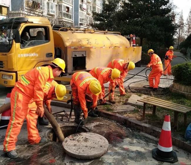 浉河市政管道清淤